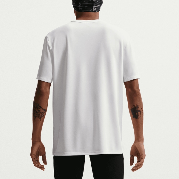 Nike Dri-FIT UV Miler T-Shirt - White/Reflective Silver