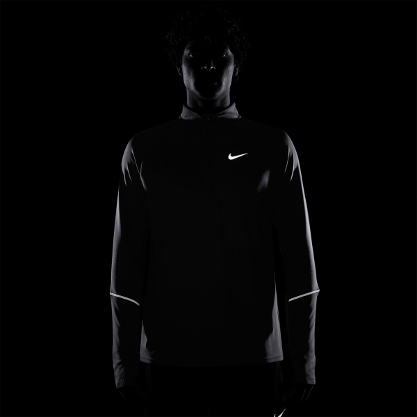 Nike Dri-FIT UV Miler Shirt - Smoke Grey/Reflective Silver