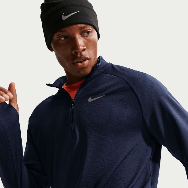 Nike Dri-FIT UV Miler Shirt - Midnight Navy/Reflective Silver