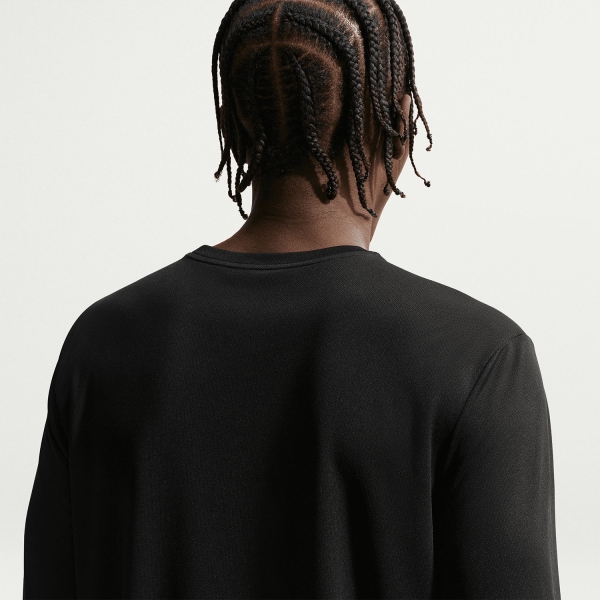 Nike Dri-FIT UV Miler Shirt - Black/Reflective Silver