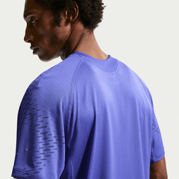 Nike Stride Dri-FIT ADV T-Shirt - Lapis/Deep Royal Blue/Reflective Silver