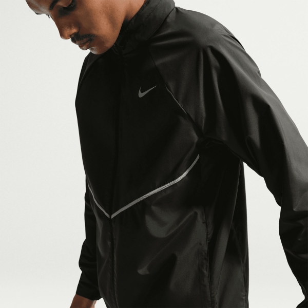 Nike Repel Miler UV Jacket - Black/Reflective Silver