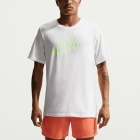 Nike Dri-FIT Swoosh T-Shirt - White/Barely Volt