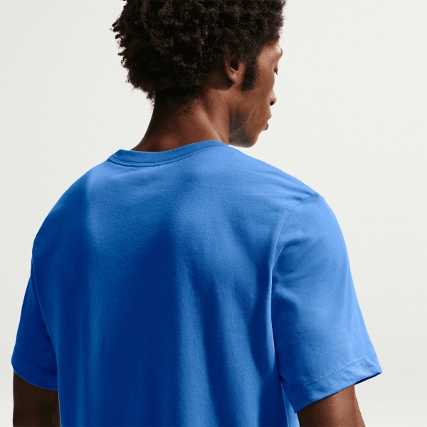 Nike Dri-FIT Swoosh T-Shirt - Blue Crystal/Thunder Blue