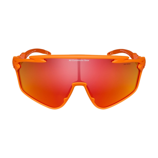 Nike ACG Vista Vert Sunglasses - Matte Safety Orange/Orange Mirror