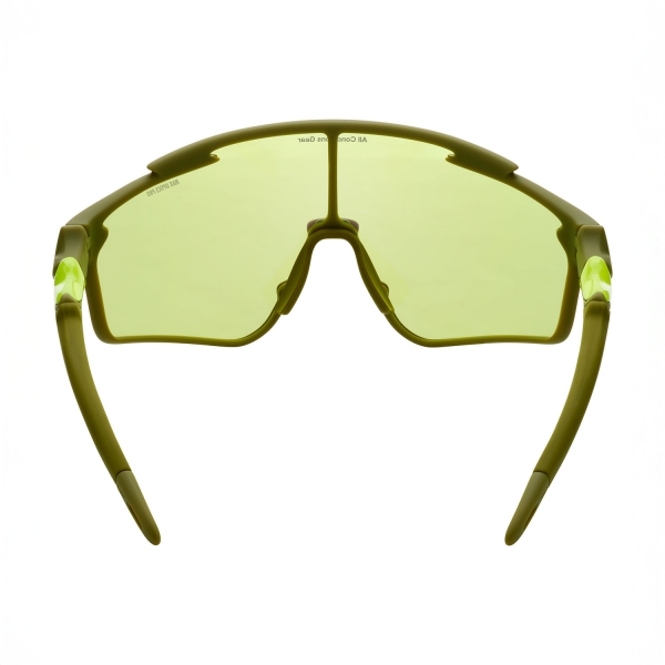 Nike ACG Vista Vert E Sunglasses - Matte Olive Flak/Low Light Volt