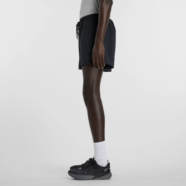 New Balance RC Essential 5in Shorts - Black/Slate Grey