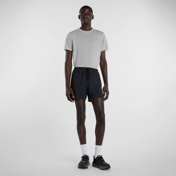New Balance RC Essential 5in Shorts - Black/Slate Grey