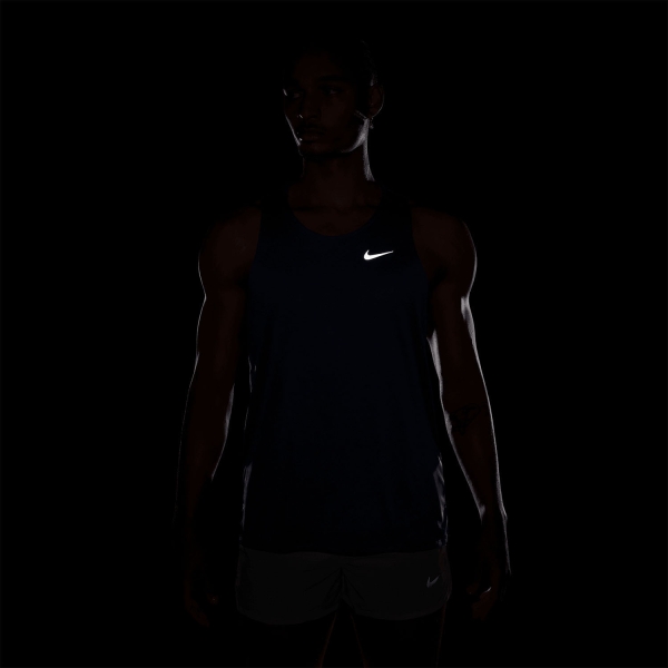 Nike Dri-FIT ADV Stride Canotta - Midnight Navy/Reflective Silver
