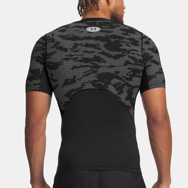Under Armour HeatGear Printed T-Shirt - Black