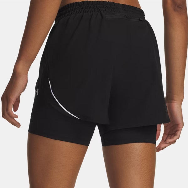 Under Armour Velociti Pro 2 in 1 4.5in Shorts - Ultimate Black