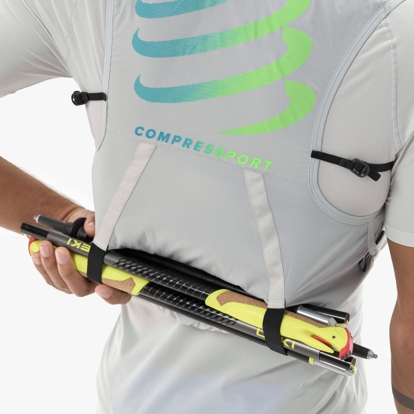 Compressport Ultrun Evo 10 Pack Backpack - Gray Violet/Blue/Green