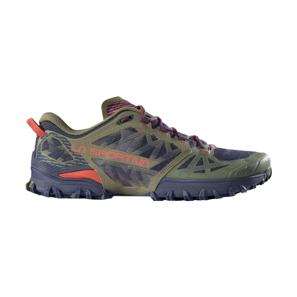 Men's Trail Running Shoes La Sportiva Bushido III  Cypress/Mountain Red ZFRS083E47R24