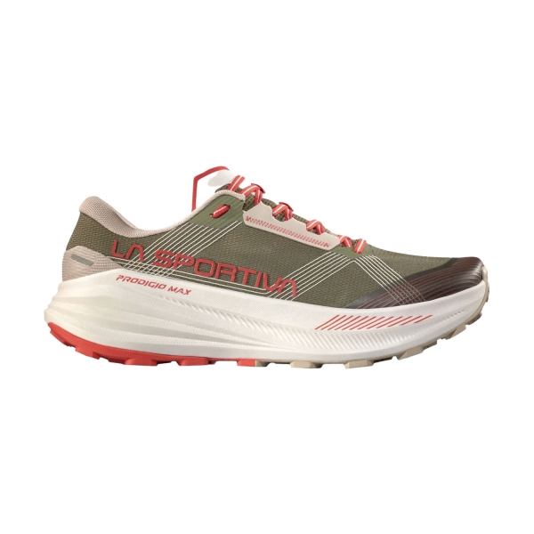 Men's Trail Running Shoes La Sportiva Prodigio Max  Cypress/Mountain Red ZFRS104E47R24