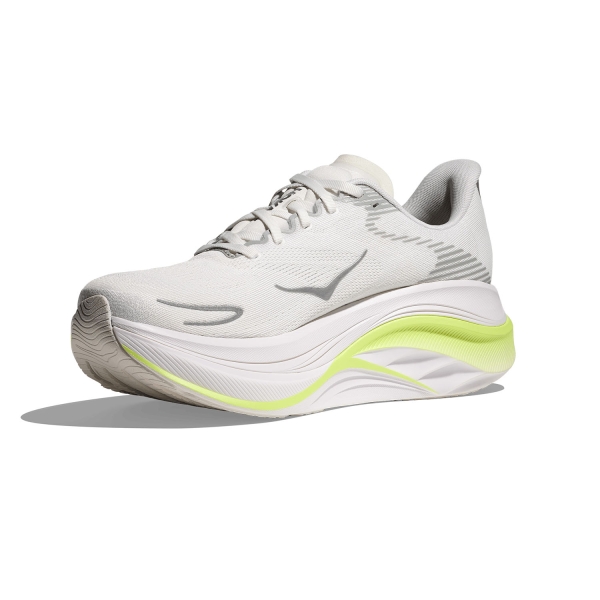 Hoka Skyward X 2 - White/Neon Yuzu