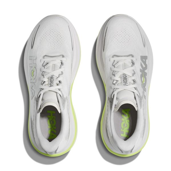 Hoka Skyward X 2 - White/Neon Yuzu