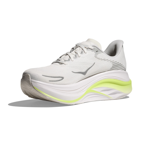 Hoka Skyward X 2 - White/Neon Yuzu