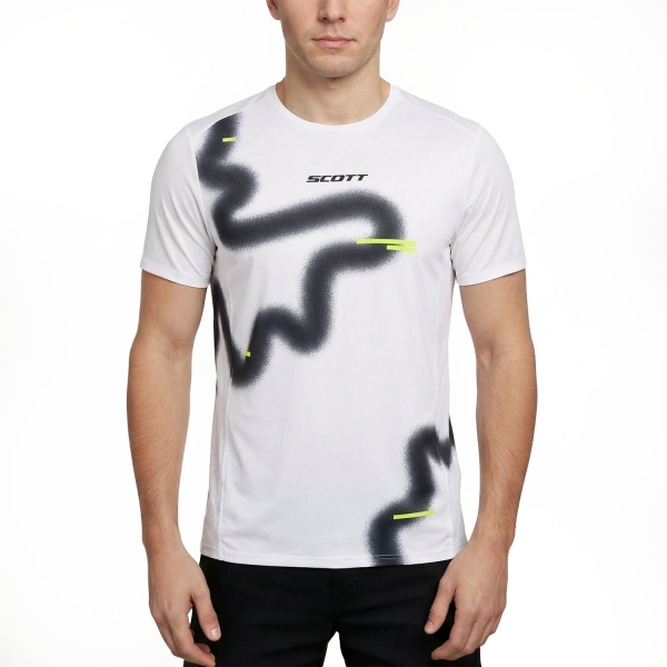 Men's Running T-Shirt SCOTT RC Run Pro TShirt  White/Black 4227591035