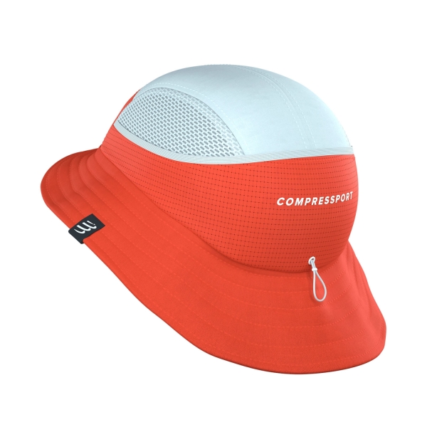 Compressport Stayfresh Ice Bob Cap - Tigerlily/Star White