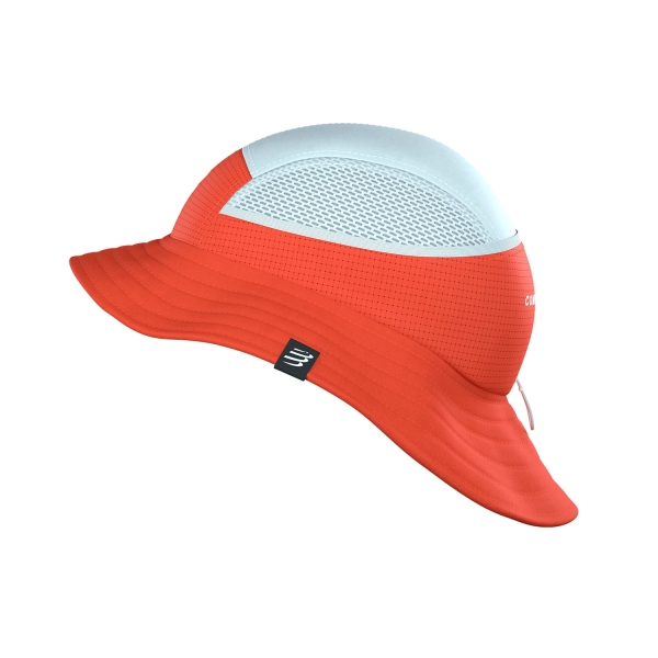 Compressport Stayfresh Ice Bob Cap - Tigerlily/Star White
