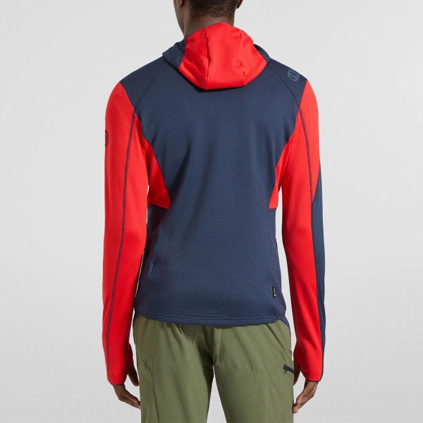 La Sportiva Chill Thermal Hoodie - Night Sky/Mountain Red
