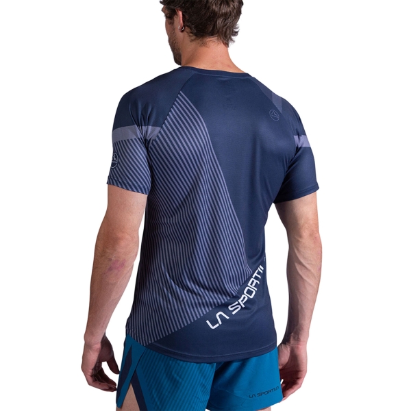 La Sportiva Flow T-Shirt - Night Sky/Chalk