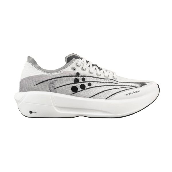 Men's Performance Running Shoes Craft Nordlite Tempo  White 1915501WHITE