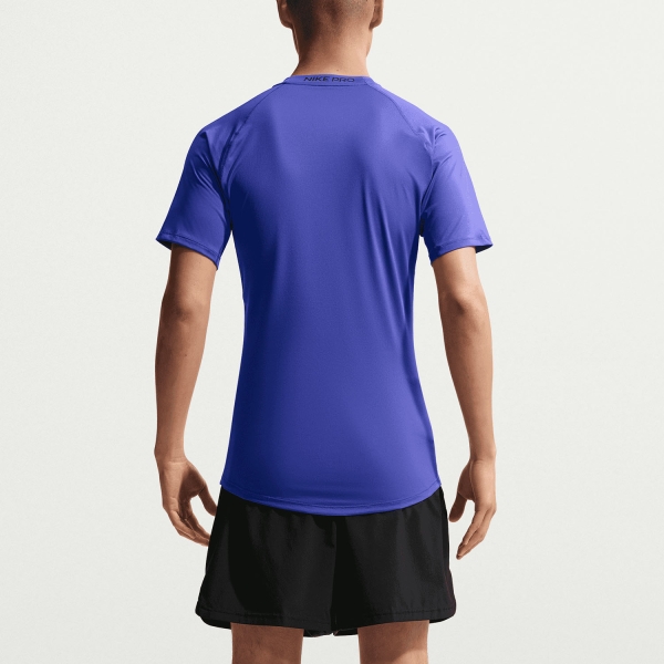 Nike Dri-FIT Logo T-Shirt - Persian Violet/Black