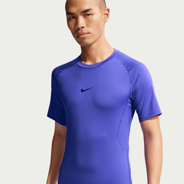 Nike Dri-FIT Logo T-Shirt - Persian Violet/Black