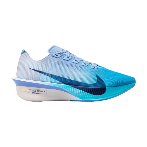 Women's Performance Running Shoes Nike Vaporfly 4  White/Midnight Navy/Hydrogen Blue HF6412114