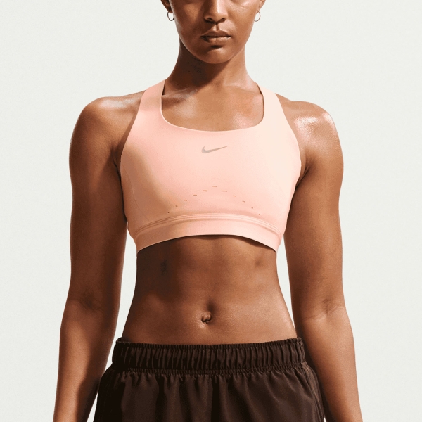 Women's Sports Bra Nike Swift Sports Bra  Arctic Orange/Reflective Silver HM5220800