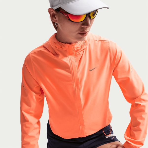 Nike Swift Jacket - Orange Pulse/Reflective Silver
