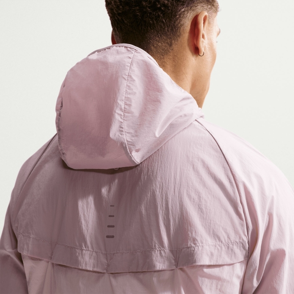 Nike Dri-FIT UV Stride Jacket - Particle Rose/Silt Red/Reflective Silver