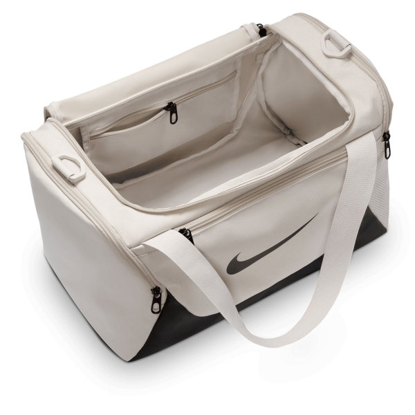 Nike Brasilia Mini Duffle Bag - Light Bone/Black