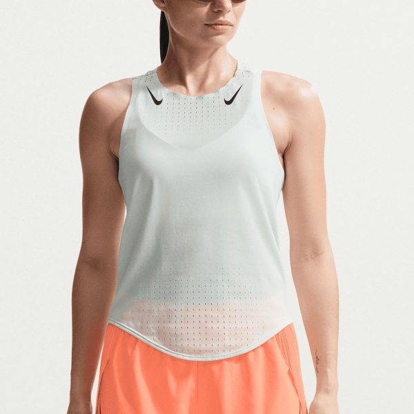 Women's Running Tank Nike AeroSwift DriFIT ADV Tank  Barely Green/Black IF1252394