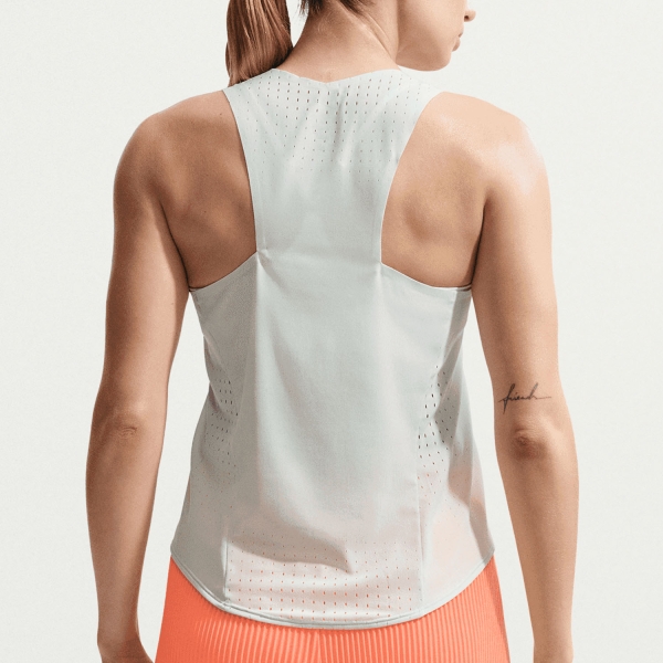 Nike AeroSwift Dri-FIT ADV Tank - Barely Green/Black