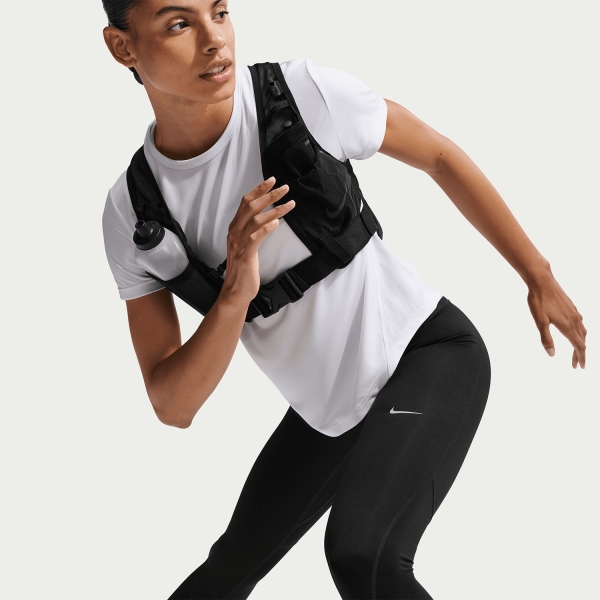 Nike Tempo High Rise 7/8 Tights - Black/Reflective Silver