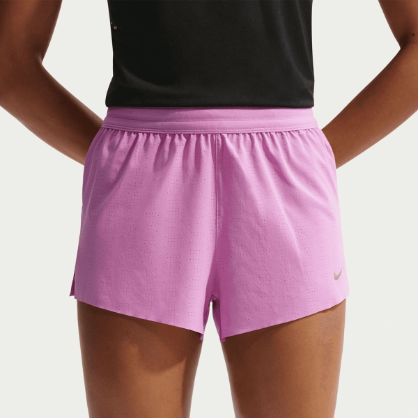 Women's Running Shorts Nike Swift Breathe 2.5in Shorts  Light Magenta/Photon Dust/Reflective Silver IF1678503