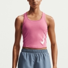 Nike Tempo Swoosh Top - Peony/Photon Dust/Reflective Silver/White