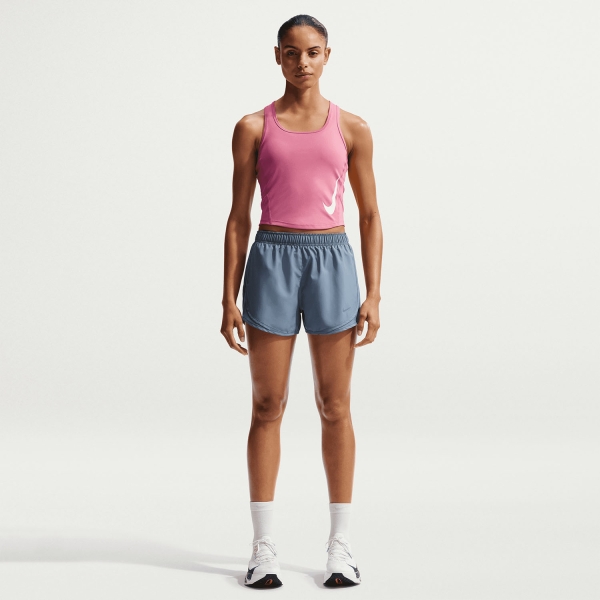 Nike Tempo Swoosh Top - Peony/Photon Dust/Reflective Silver/White