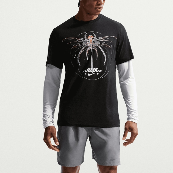 Men's Sportswear T-Shirt and Polo Nike DriFIT TShirt  Black IH4418010