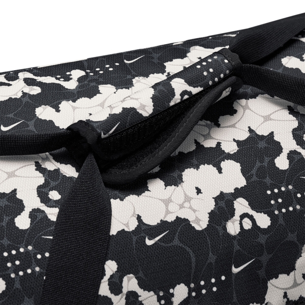Nike Brasilia AOP Medium Duffle - Chalk/Black/White