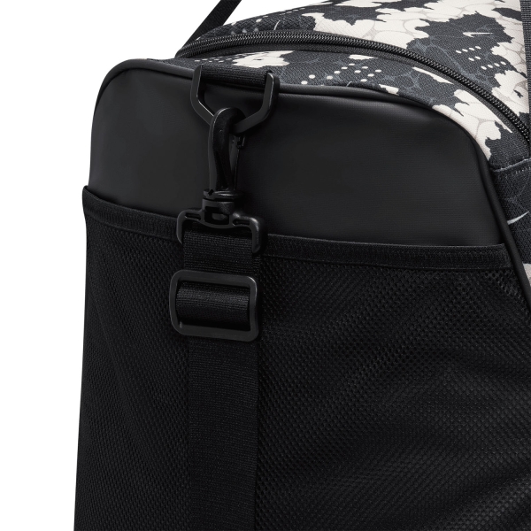 Nike Brasilia AOP Medium Duffle - Chalk/Black/White