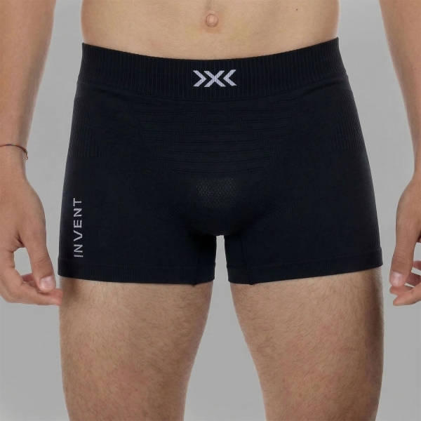 Men's Briefs and Boxers Underwear XBionic Invent 4.0 LT Boxer  Opal Black/Arctic White INY000S19MB002