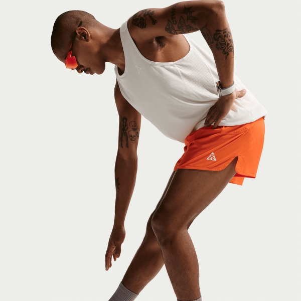 Nike ACG Trailwind 3in Shorts - Safety Orange/Summit White