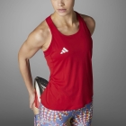 adidas ADIZERO Logo Canotta - Team Power Red