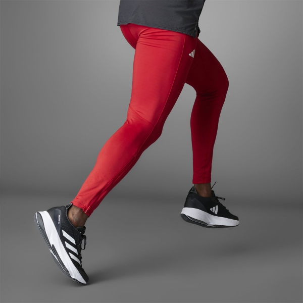 adidas ADIZERO Essentials Tights - Team Power Red