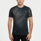 Mizuno Core Graphic T-Shirt - Black X Gray