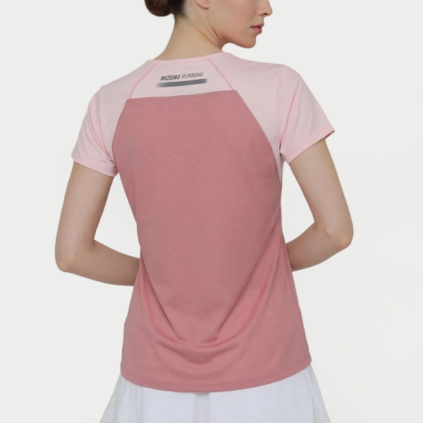 Mizuno Active DryAeroFlow Camiseta - Pinkesque