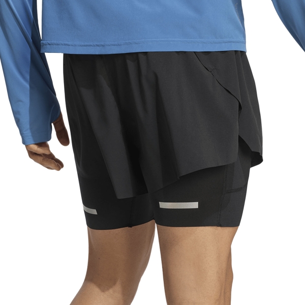 adidas adi365 CLIMACOOL+ 2 in 1 2in Shorts - Black